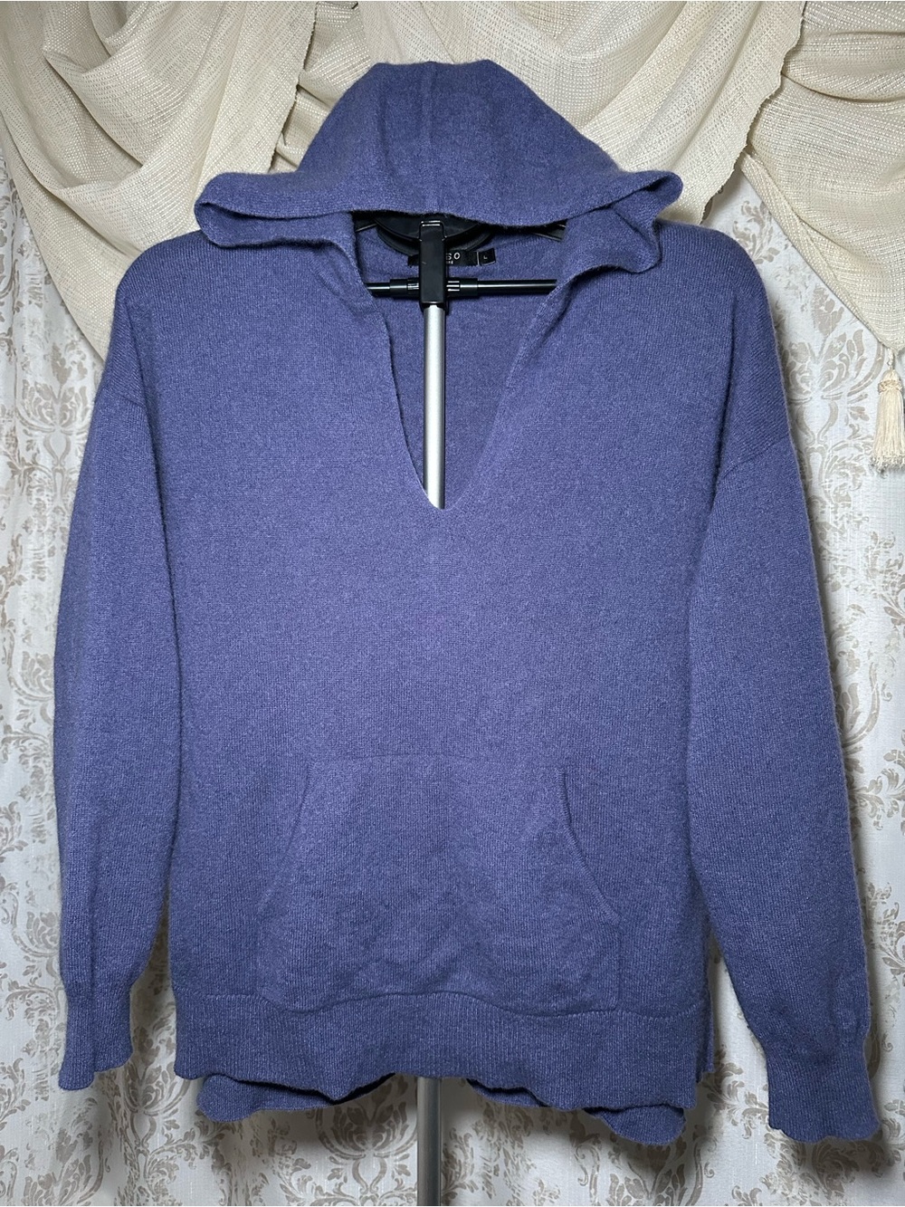Lusso Cashmere Pullover Hoodie